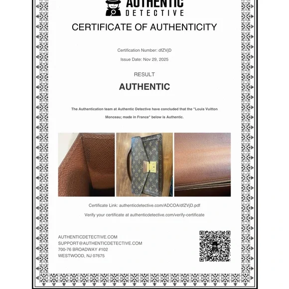 Vintage Louis Vuitton Monogram Monceau bag - Picture 13 of 13